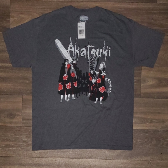 Naruto "Akatsuki" T-Shirt - Picture 1 of 2